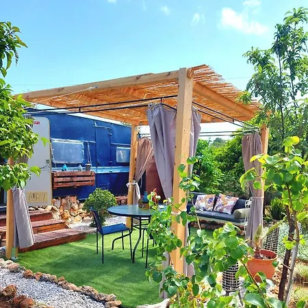 Dream Tiny House Or Luxus Tent With Pool Hébergement de vacances