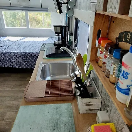 Dream Tiny House Or Luxus Tent With Pool Hébergement de vacances